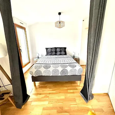 Grand Studio, Belle Terrasse Avec Vue Nantes Exterior photo